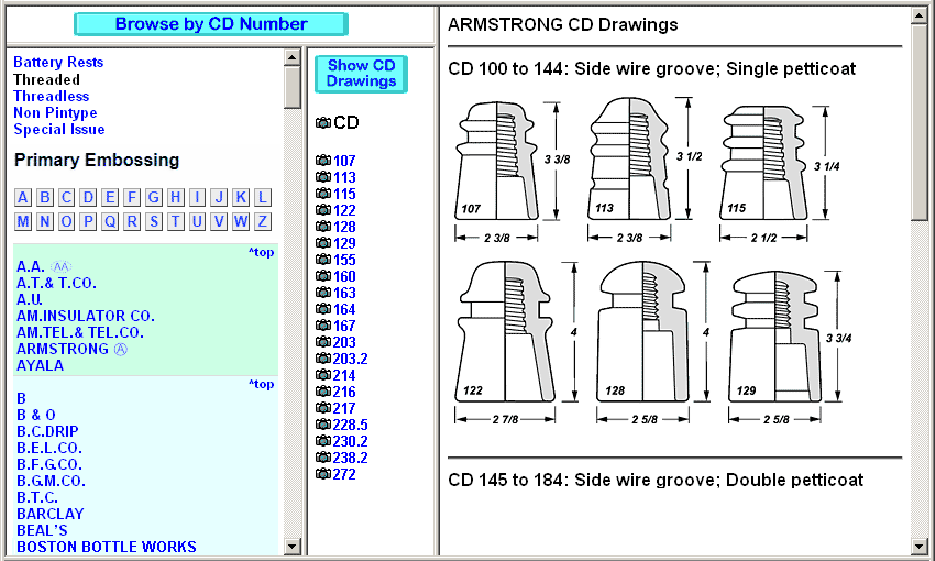 View by Primary Embossing and CD